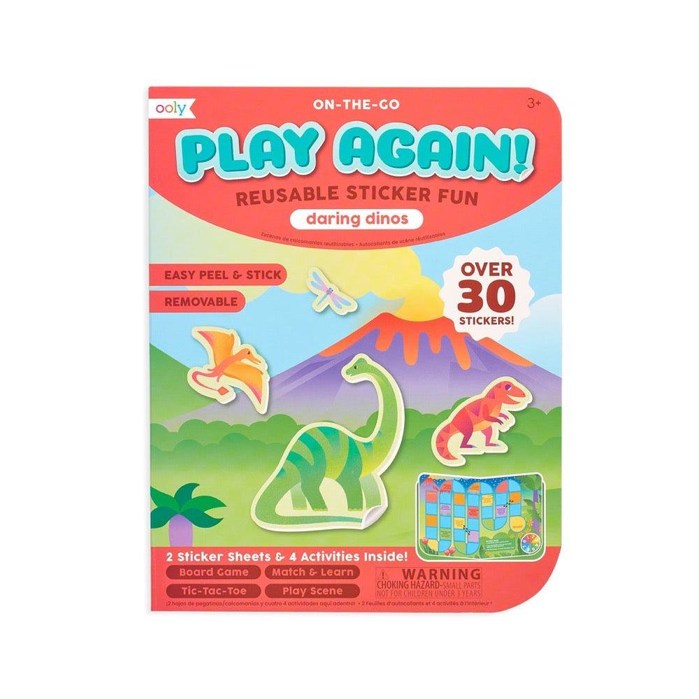 Reusable Mini On-The-Go Sticker Book, Shopsweetluluss