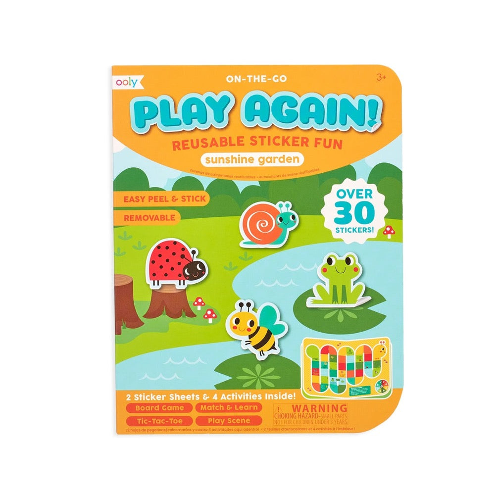 Reusable Mini On-The-Go Sticker Book, Shopsweetluluss