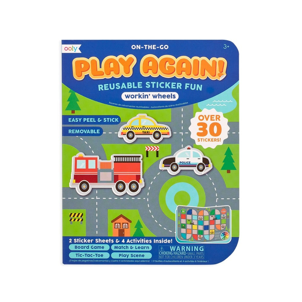 Reusable Mini On-The-Go Sticker Book, Shopsweetluluss