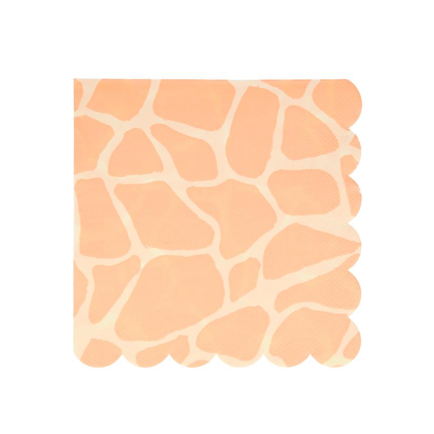 Meri Meri Safari Animal Print Large Napkins