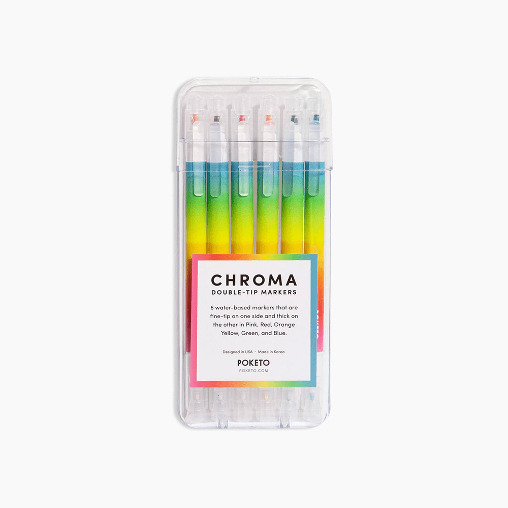 Chroma Double Sided Markers Set, Shopsweetluluss