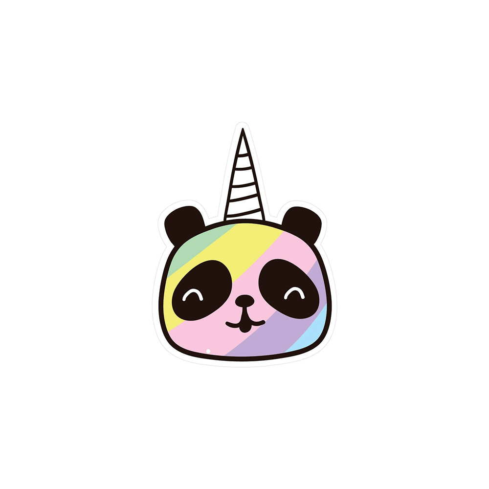 Pandacorn Vinyl Sticker, Shopsweetluluss