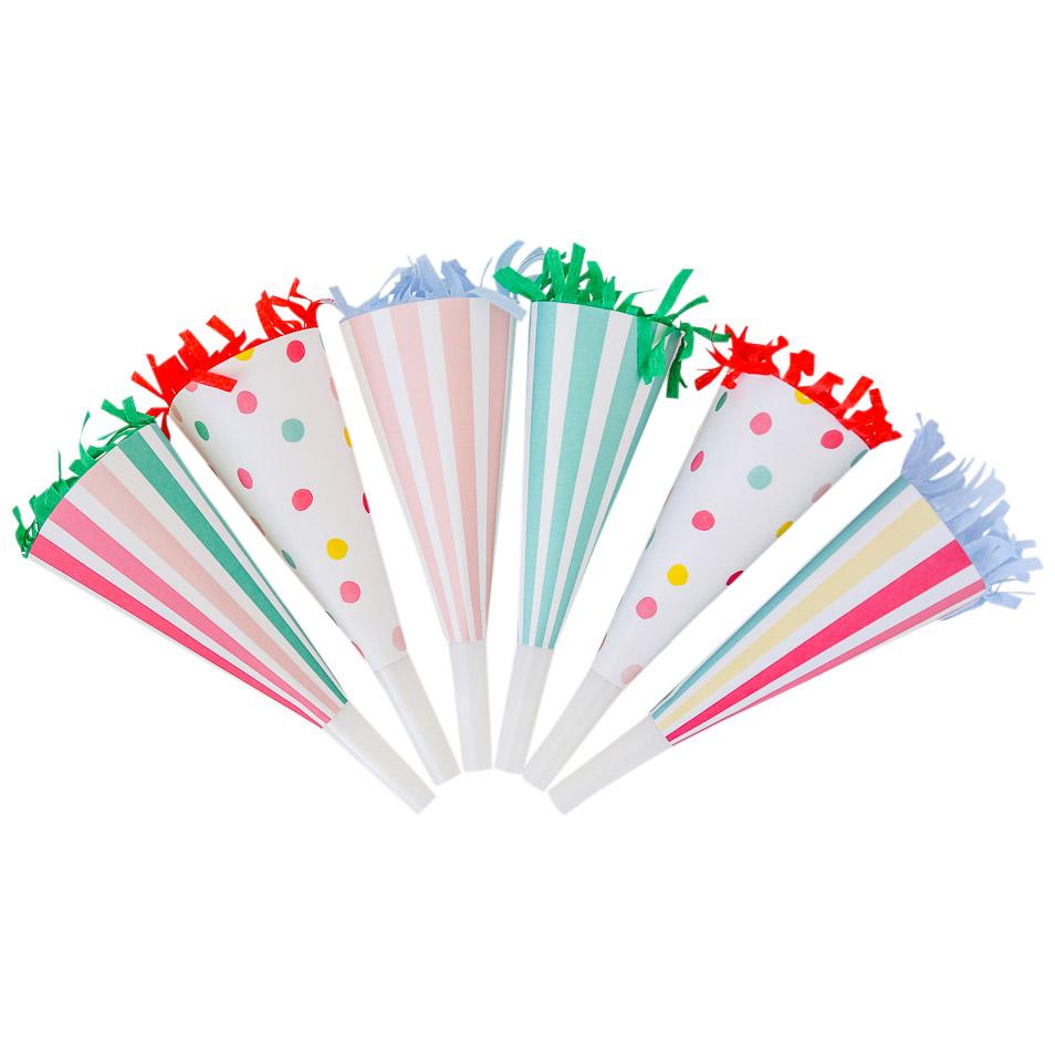 'It's a Party' Party Horns - Shopsweetluluss