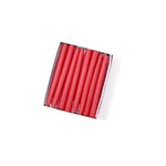 4.5" Tiny Taper Candles, Coral Pink, One Pair