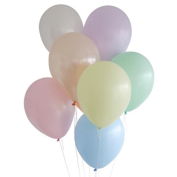 Latex Balloon, Pastel Matte Yellow
