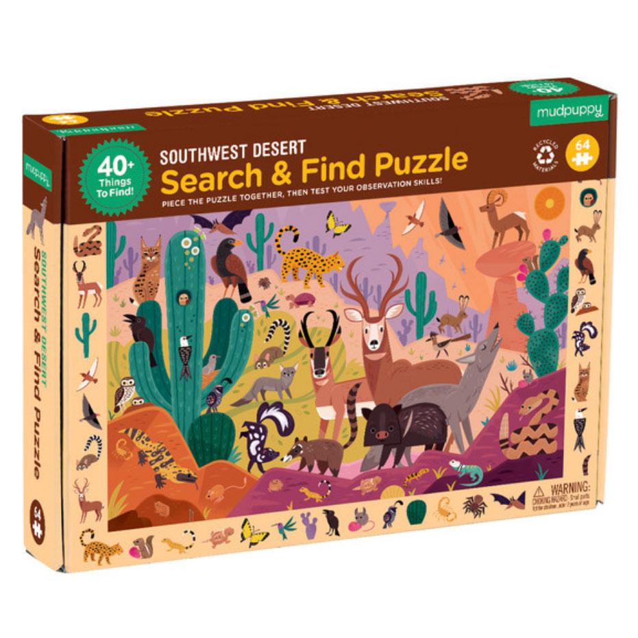 Southwest Desert Search and Find Puzzle