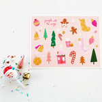 Jingle All the Way Sticker Set