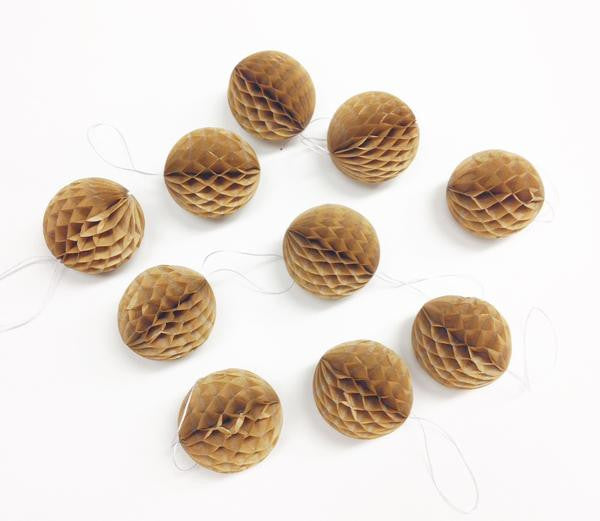3" Itty Bitty Honeycomb Balls - 23 Color Options