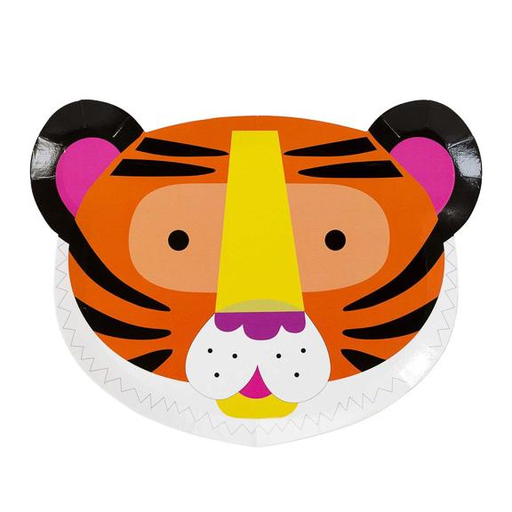 Party Animals Animal Face Plates