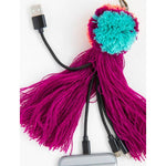 3 in 1 Tassel Charging Cord