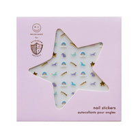 Unicorn + Rainbows Nail Stickers - Shopsweetluluss