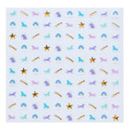 Unicorn + Rainbows Nail Stickers