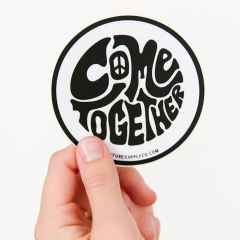 Come Together Sticker