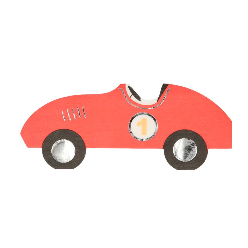 Meri Meri Race Car Napkins
