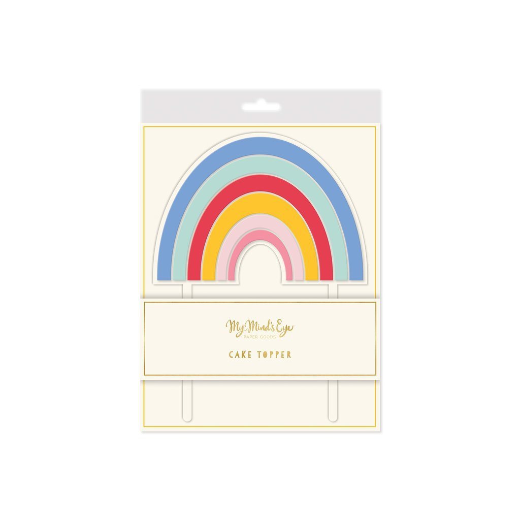 My Mind's Eye Magical Rainbow Cake Topper