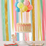 Meri Meri Rainbow Balloon Cake Topper Kit