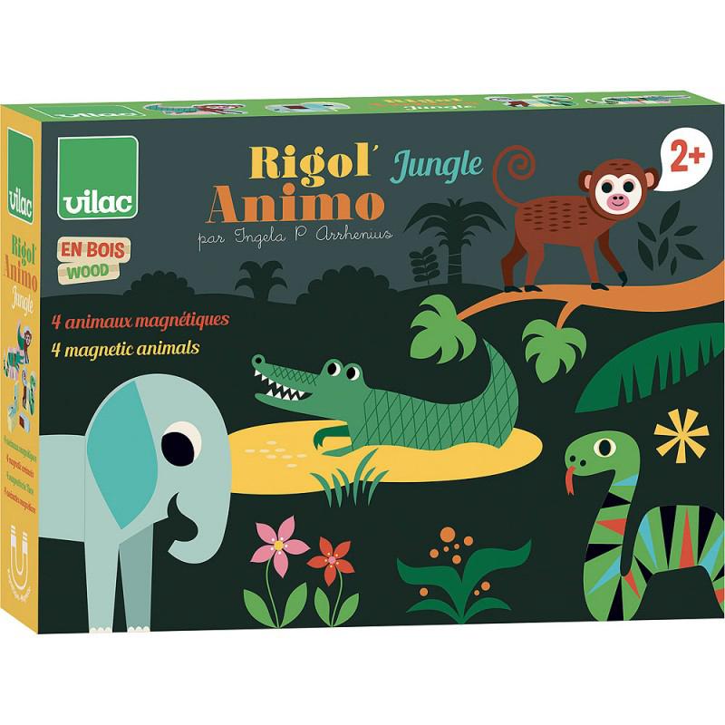 Magnetic Jungle Animals Set