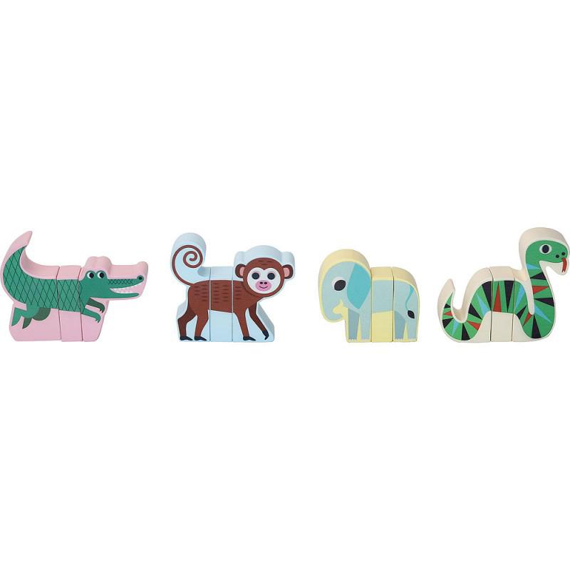 Magnetic Jungle Animals Set
