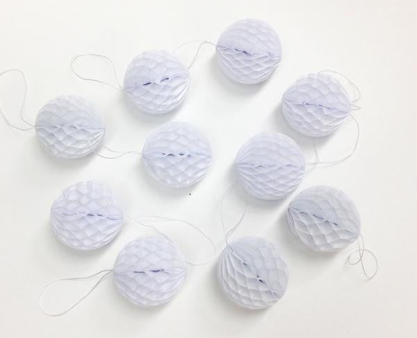 1" Itty Bitty Honeycomb Balls - 23 Color Options