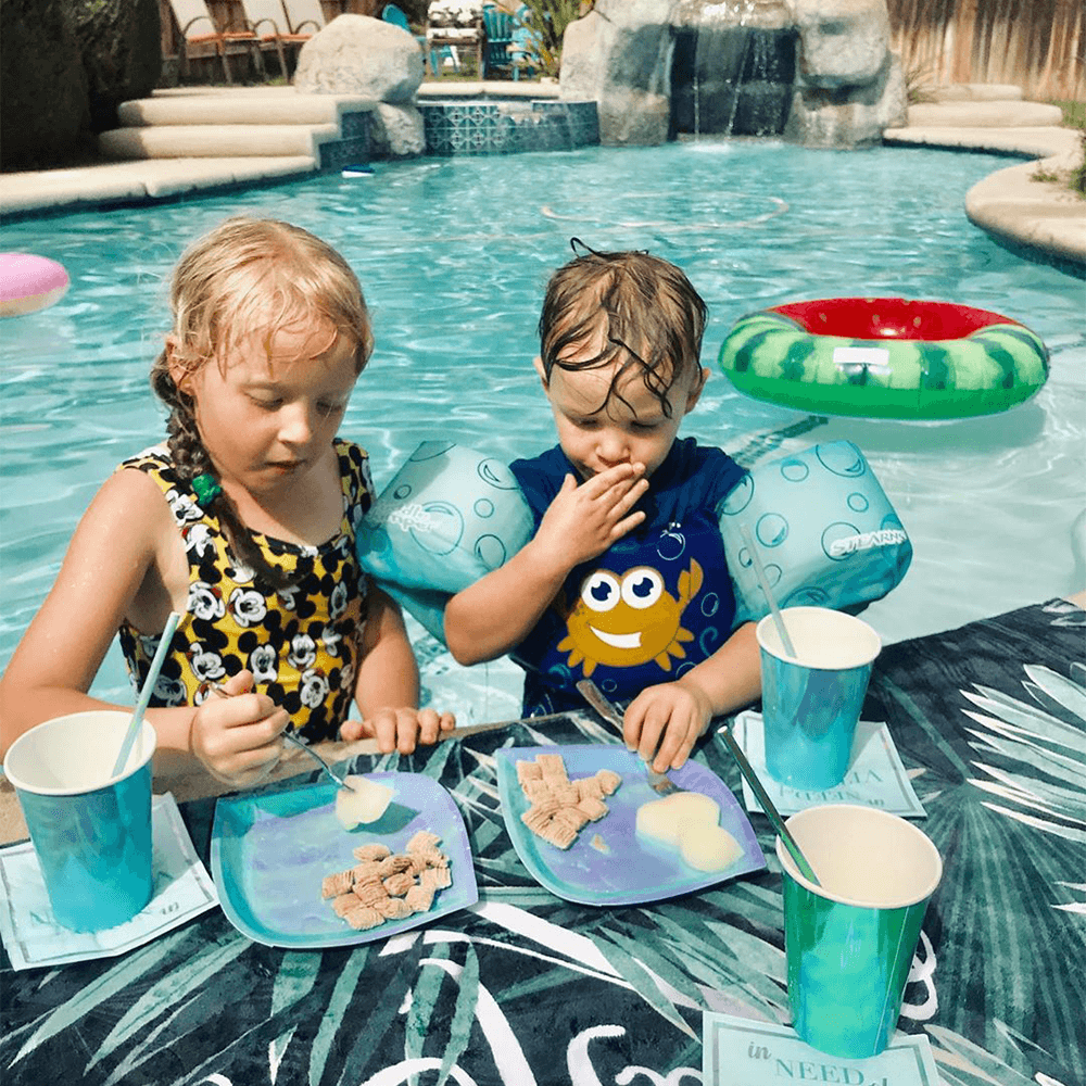 Posh Bubble Mint Plates - 3 Size Options